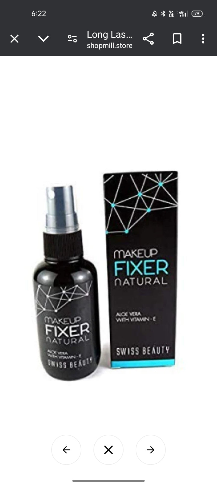 Long Lasting Make Up Fixer Setting Spray With Aloe Vera and Vitamin E Primer