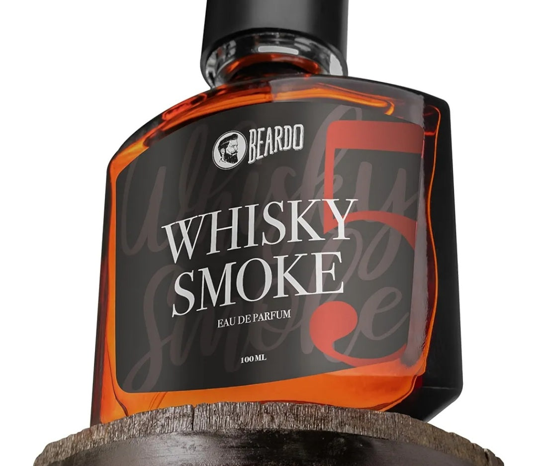 Beardo Whisky Smoke Perfume for Men, 100ml | Spicy, Woody - Oudh Scent Eau De Parfum | Long Lasting Mens Perfume | Best Date Night Fragrance Body Spray | Valentine gift for husband | Gift for Boyfriend | Gift for Men